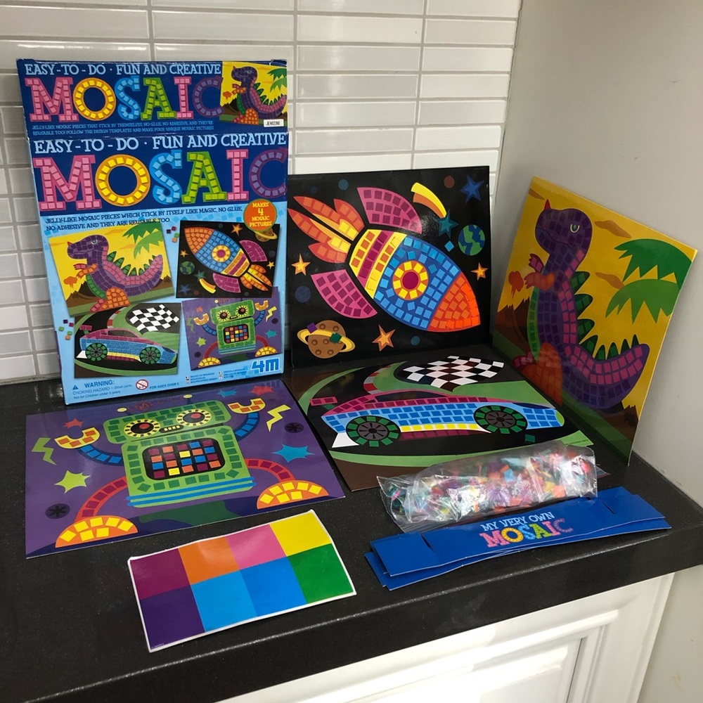 🌟2/$20 Easy to Do Mosaic Art kit